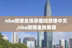 nba录像回放像集锦,nba 录像 回放