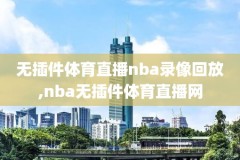 今年NBA录像回放为什么看不了,nba比赛没有回放吗