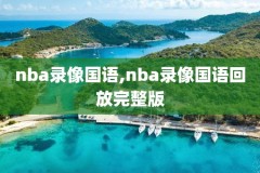 nba录像全场回放中文,nba录像回放完整版中文热议